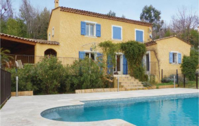 Nice home in Callian w/ Outdoor swimming pool, WiFi and Heated swimming pool